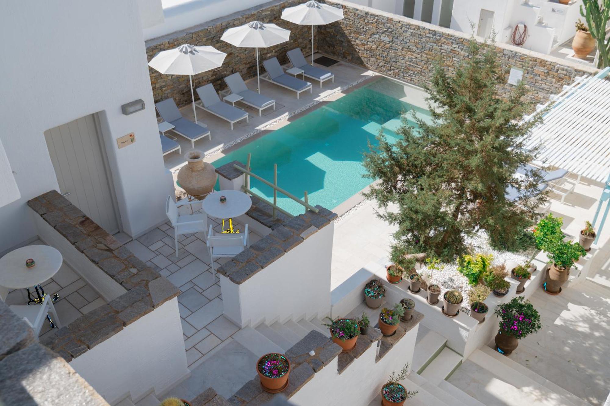 Anthos Apartments 纳乌萨 外观 照片